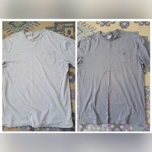 Polo Ralph Lauren Men's L/T Classic Fit Crew Neck Pocket T-Shirt lot of 2